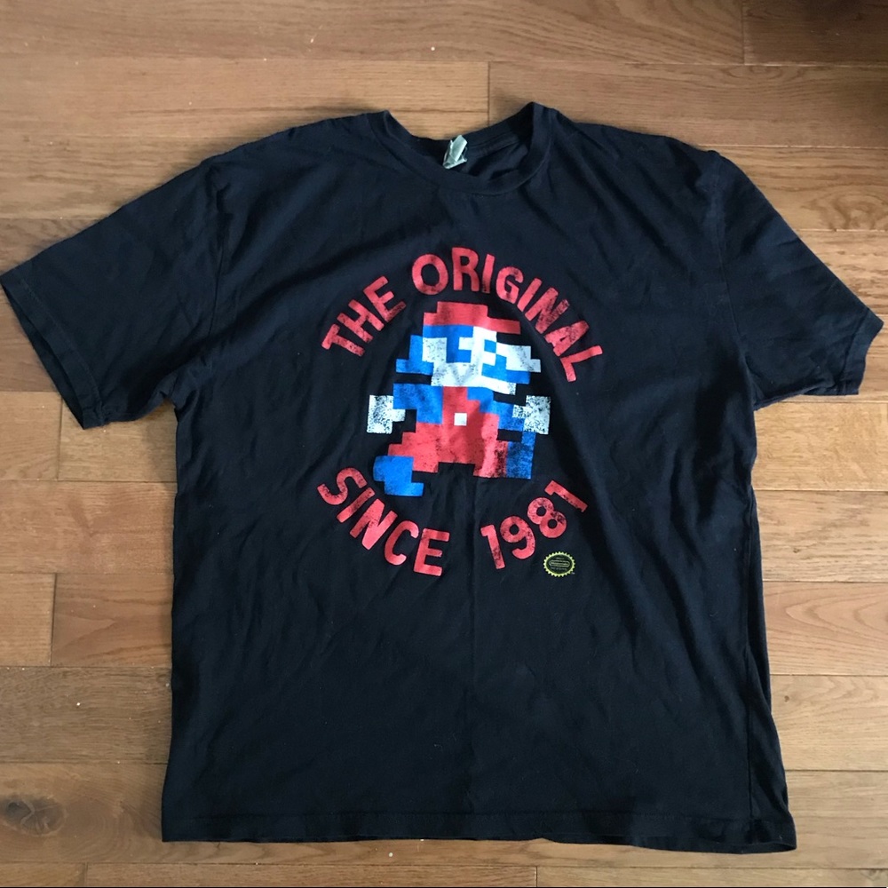 Mario Nintendo t shirt unisex
